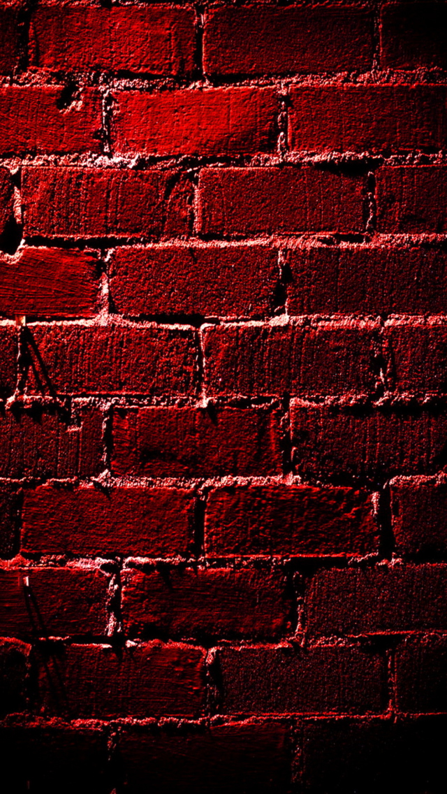 Red Brick wallpaper 640x1136