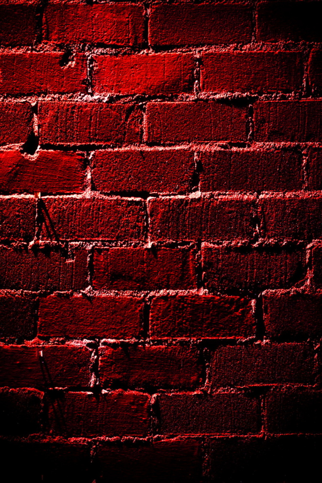 Das Red Brick Wallpaper 640x960