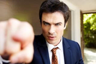 Handsome Ian Somerhalder Picture for Android, iPhone and iPad