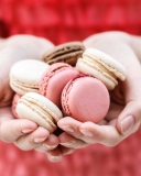 Pink Macarons screenshot #1 128x160