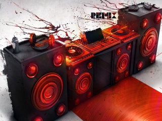 DJ Stuff wallpaper 320x240