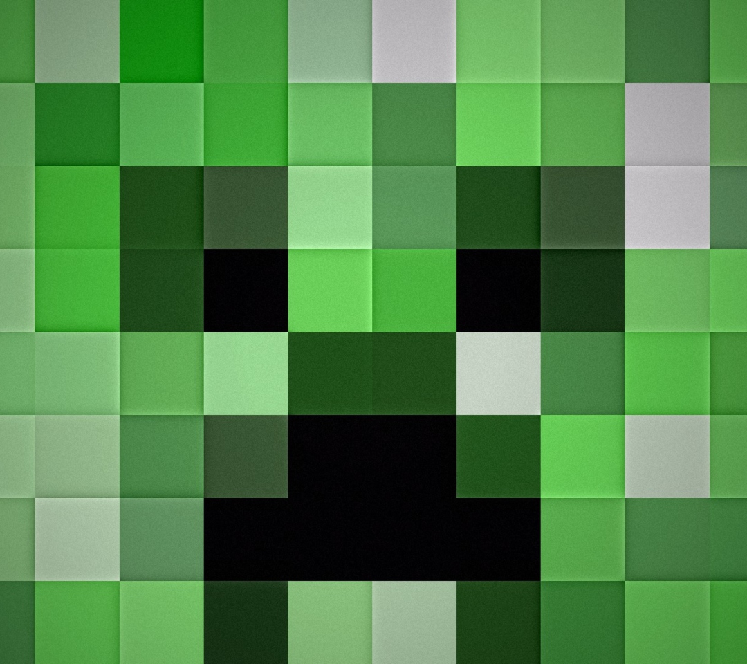 Das Green Squares Wallpaper 1080x960