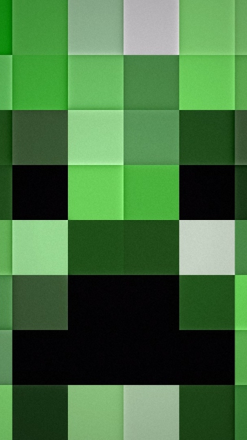 Green Squares wallpaper 360x640