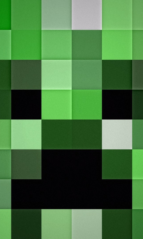Das Green Squares Wallpaper 480x800