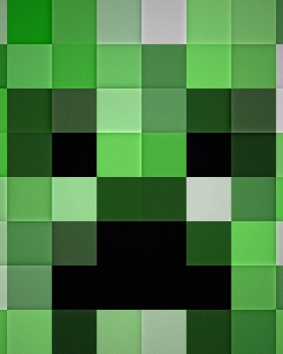 Free Green Squares Picture for Samsung T*Omnia