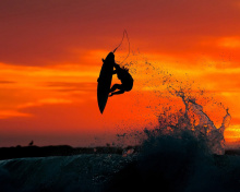 Extreme Surfing wallpaper 220x176