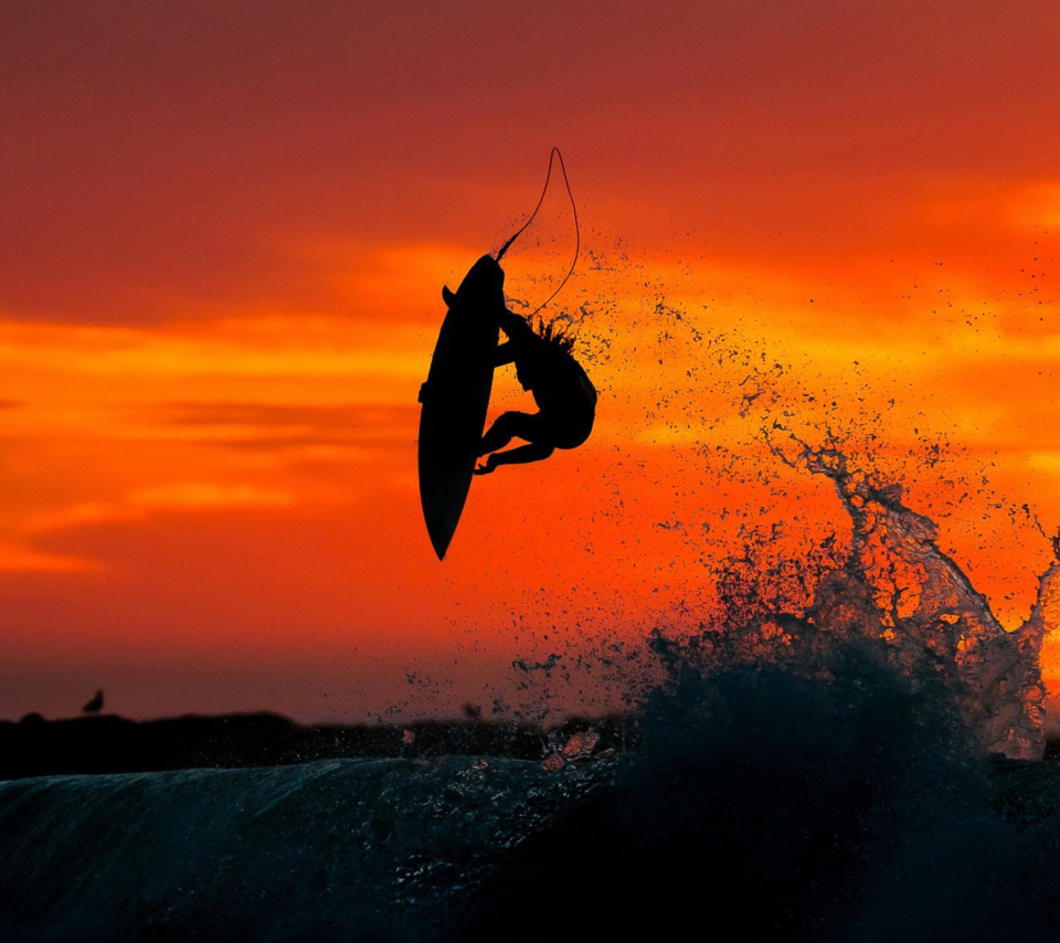 Das Extreme Surfing Wallpaper 960x854