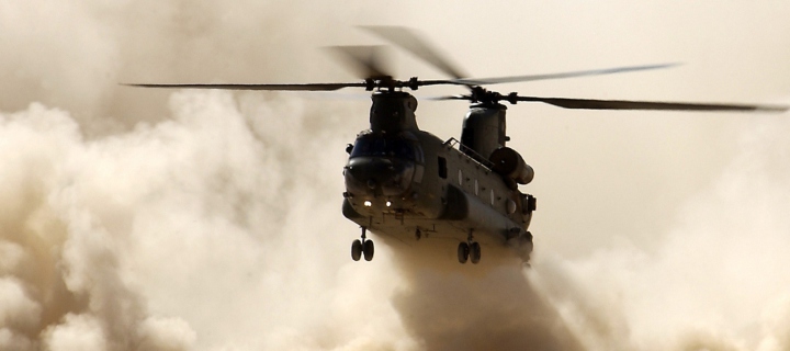 Helicopter wallpaper 720x320