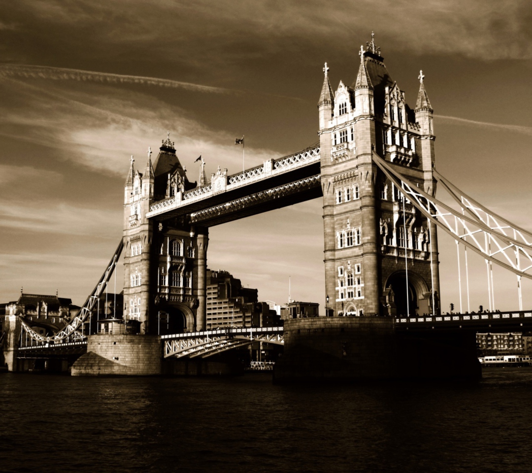 Fondo de pantalla Tower Bridge in London 1080x960