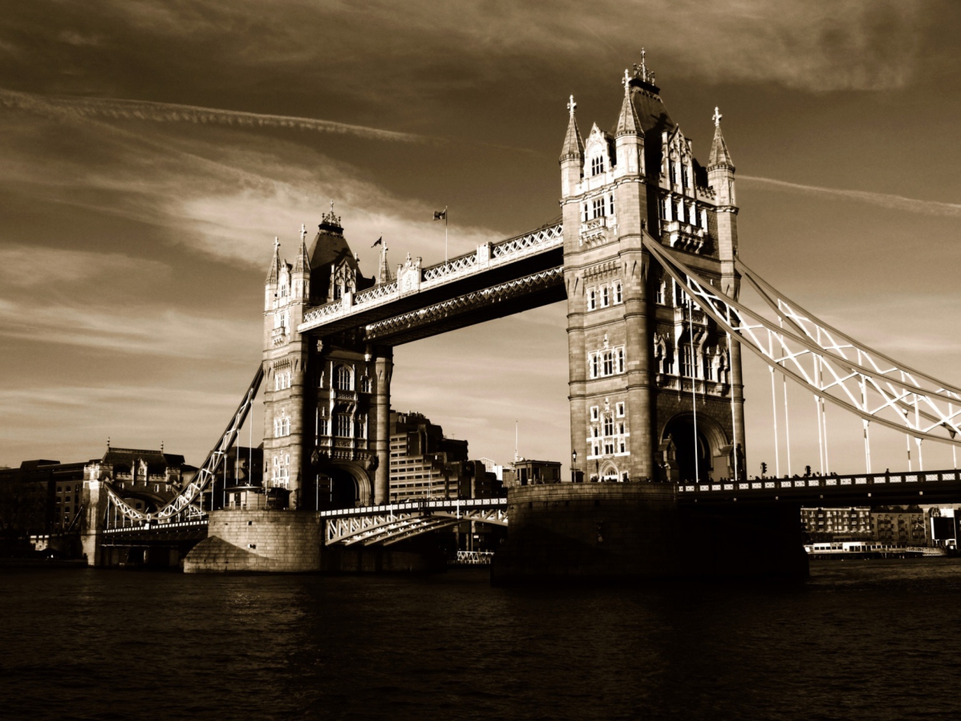 Das Tower Bridge in London Wallpaper 1400x1050