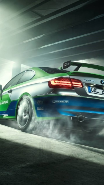 Fondo de pantalla BMW Alpina GT3 Touring 360x640