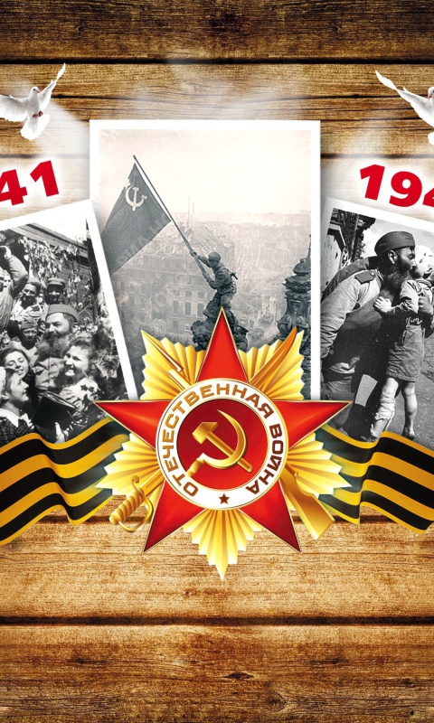 Victory Day wallpaper 480x800