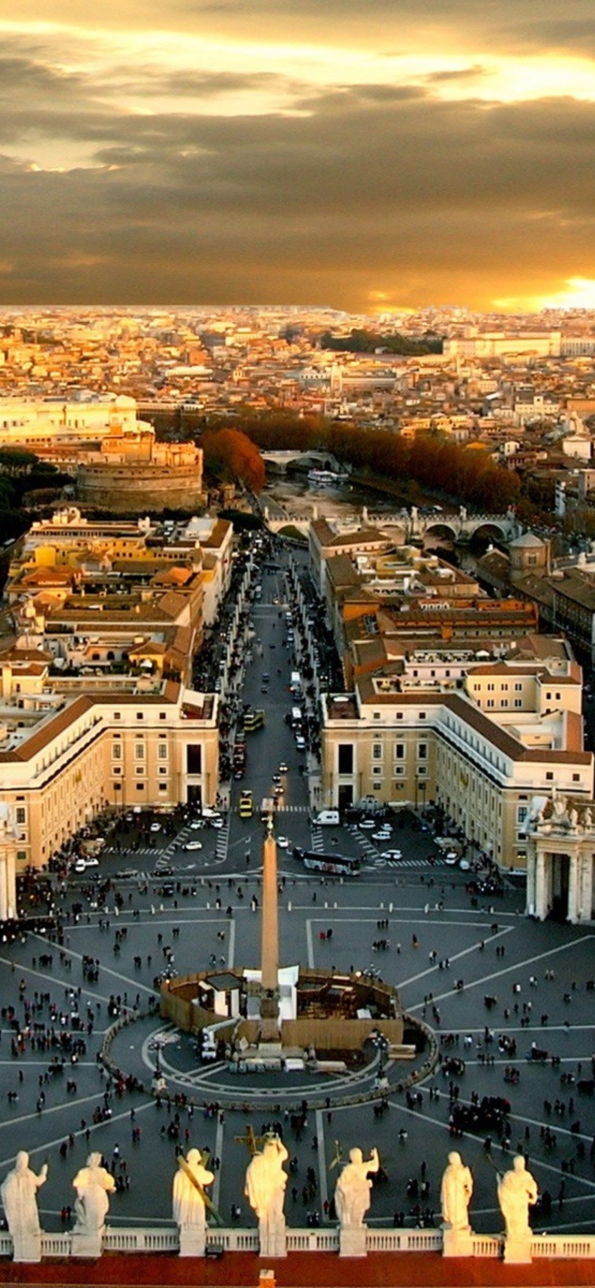 Screenshot №1 pro téma St. Peter's Square in Rome 1170x2532