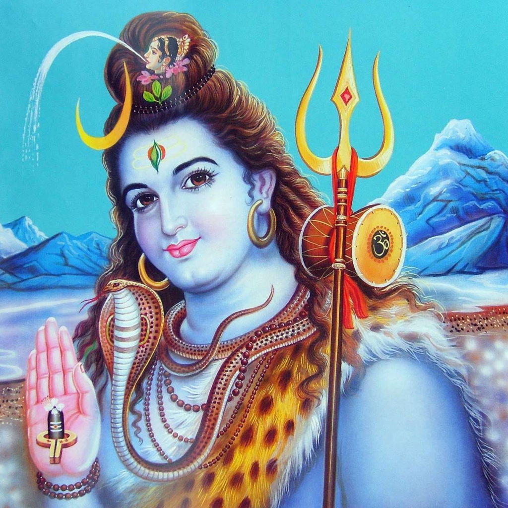 Fondo de pantalla Lord Shiva God 1024x1024
