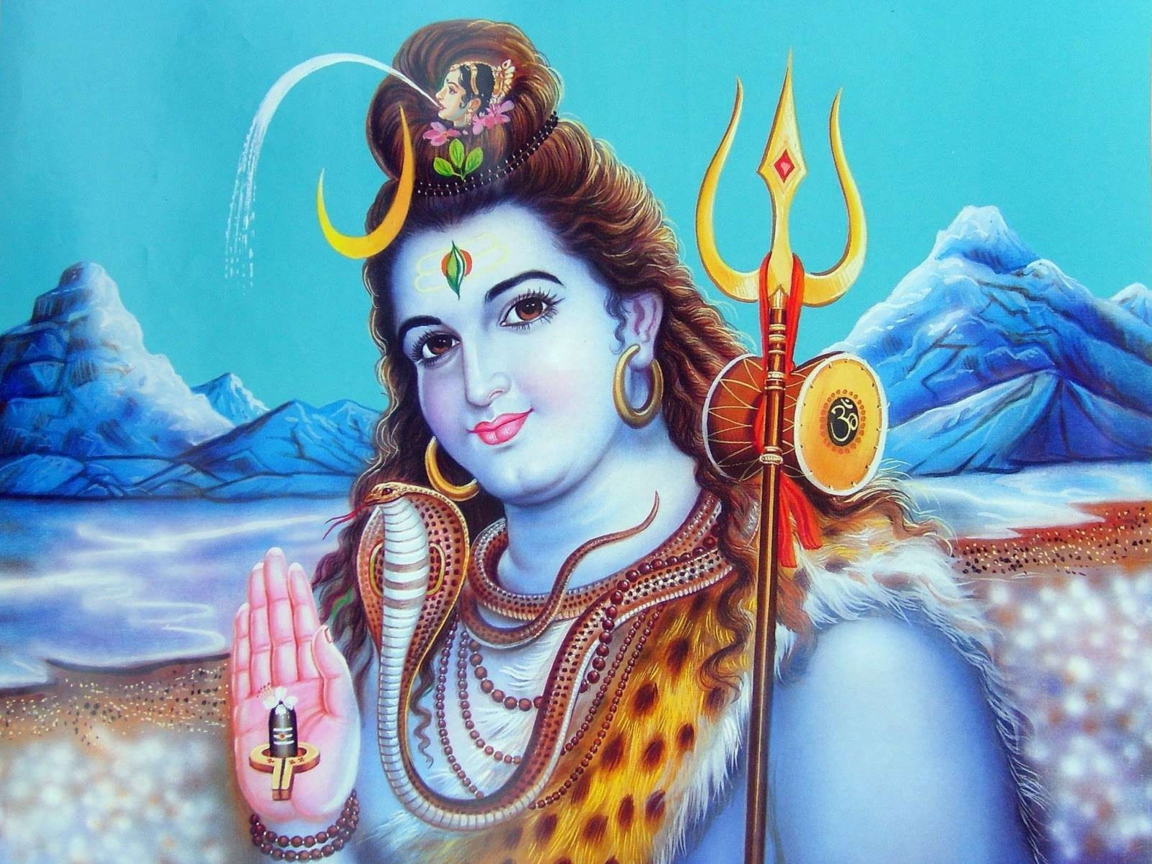 Das Lord Shiva God Wallpaper 1152x864
