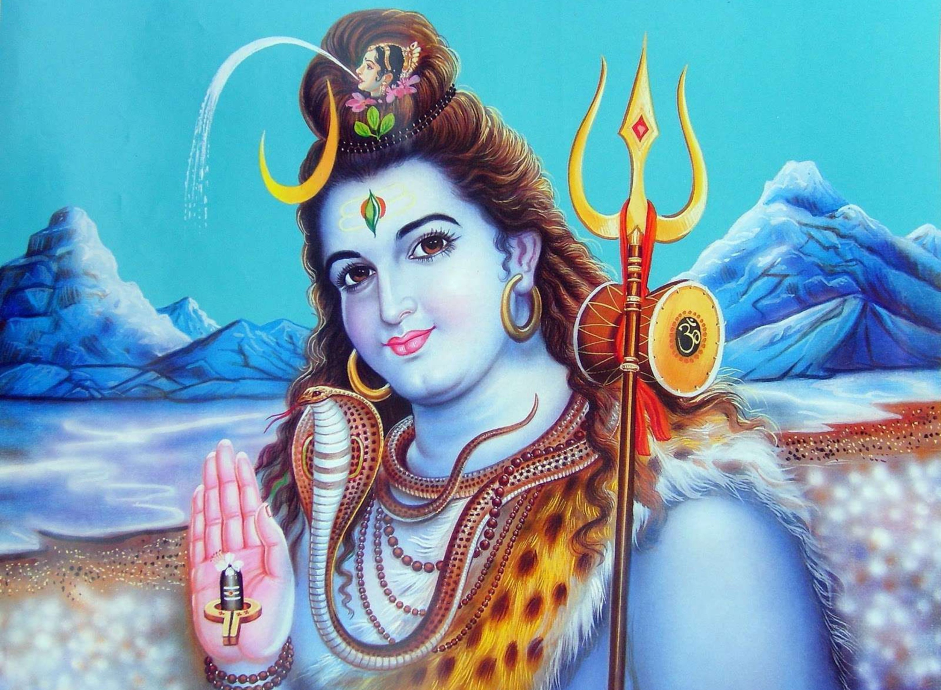 Lord Shiva God wallpaper 1920x1408