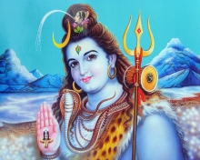Обои Lord Shiva God 220x176