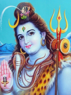 Lord Shiva God Wallpaper for Nokia X2-02