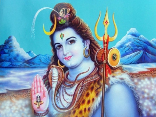 Das Lord Shiva God Wallpaper 320x240