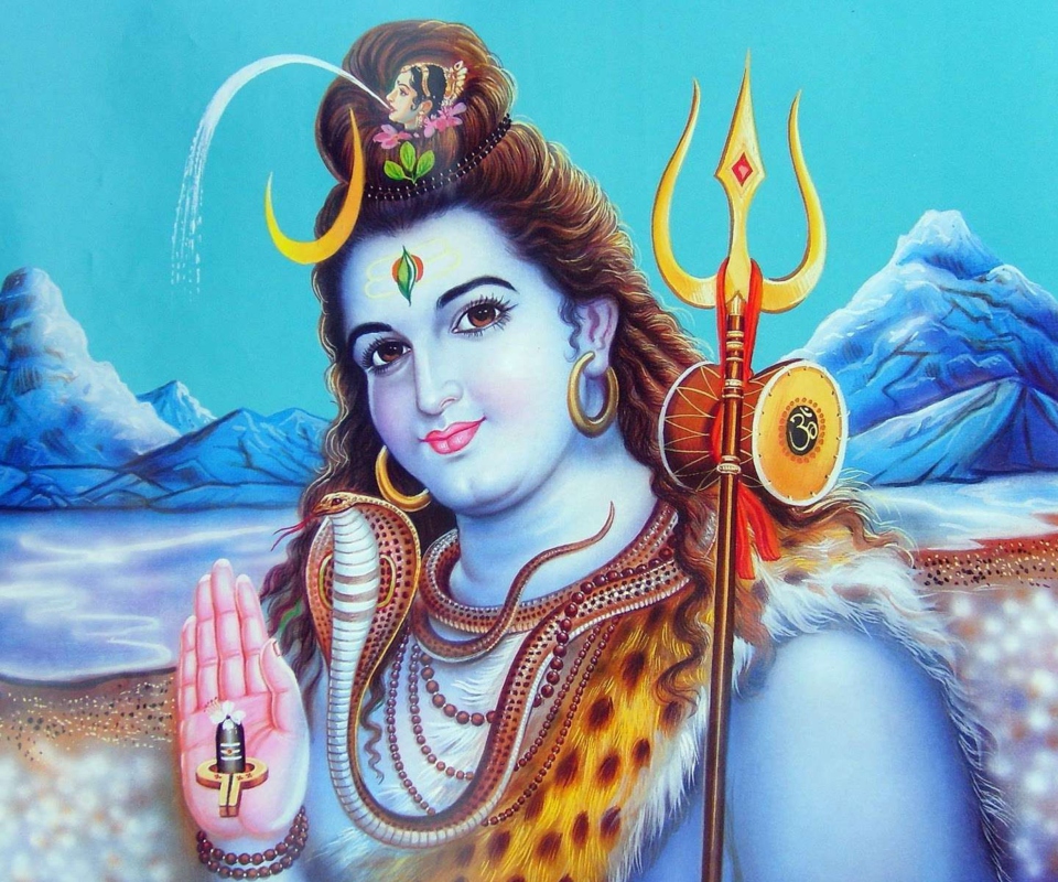 Обои Lord Shiva God 960x800