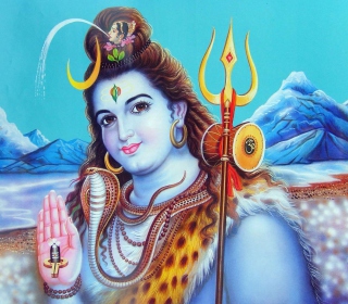 Kostenloses Lord Shiva God Wallpaper für Samsung B159 Hero Plus