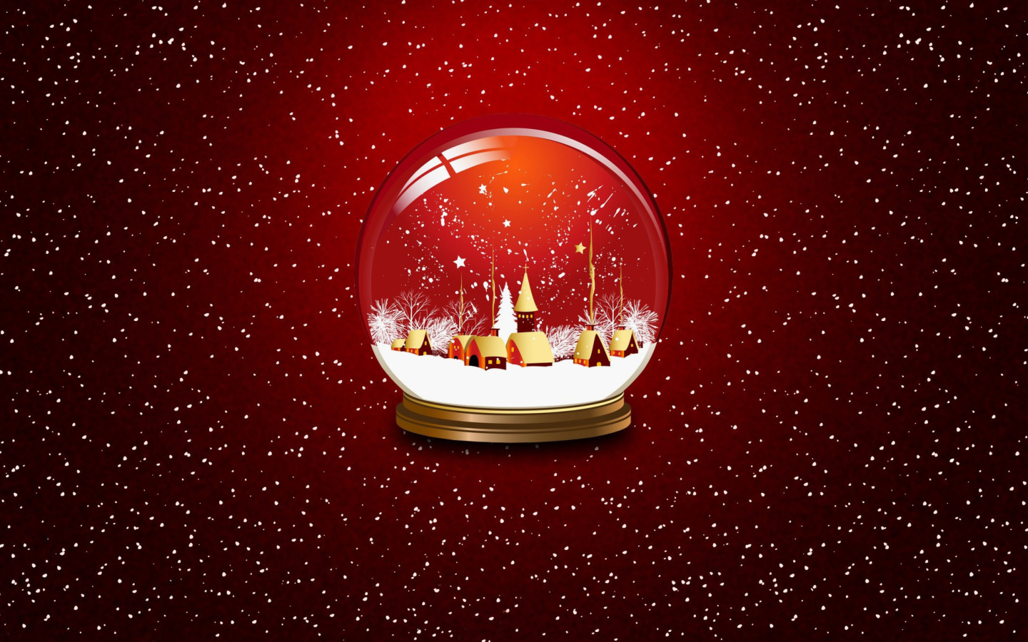 Das Christmas Souvenir Ball Wallpaper 1440x900
