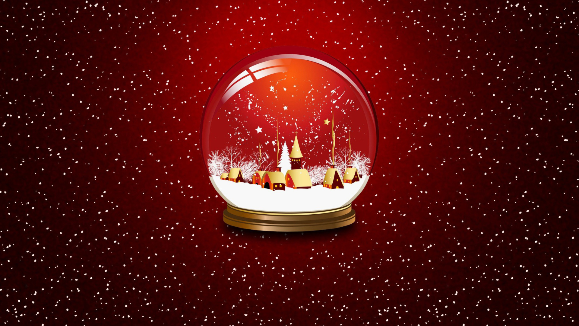 Fondo de pantalla Christmas Souvenir Ball 1920x1080