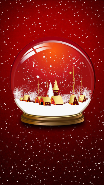 Fondo de pantalla Christmas Souvenir Ball 360x640