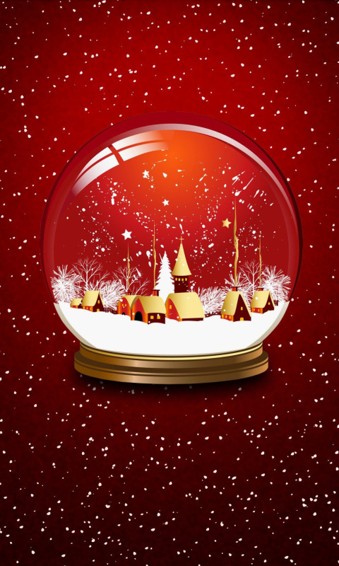 Fondo de pantalla Christmas Souvenir Ball 480x800