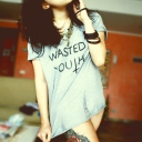 Das Wasted Youth T-Shirt Wallpaper 128x128