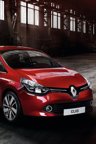 Das Renault Clio Wallpaper 320x480