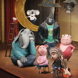 Sing Cartoon with Animals sfondi gratuiti per iPad mini