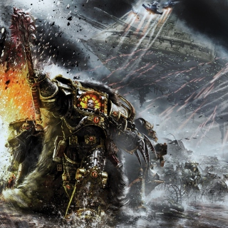 Kostenloses Battle Barg in Horus Heresy War, Warhammer 40K Wallpaper für 2048x2048