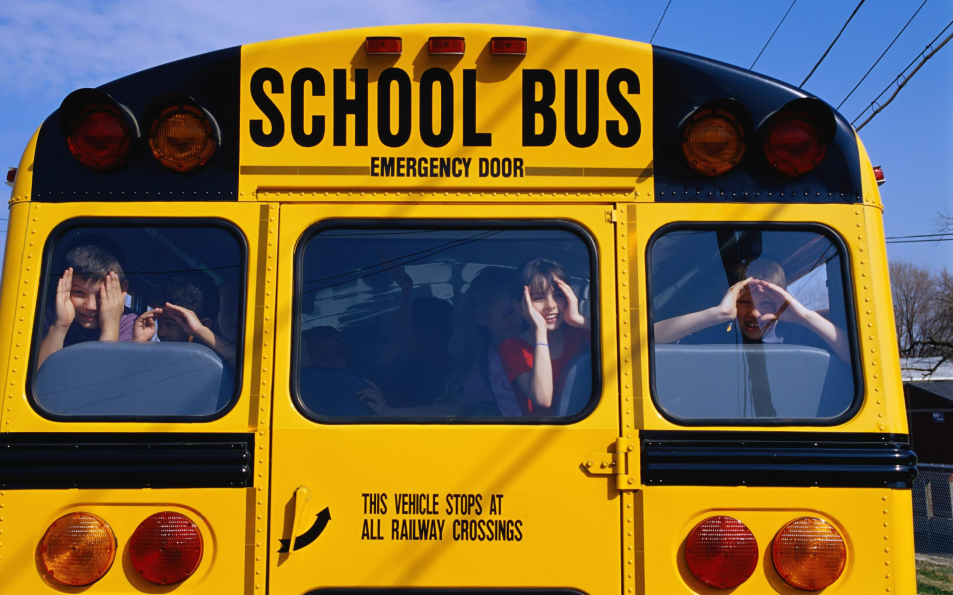 Fondo de pantalla School Bus 1920x1200