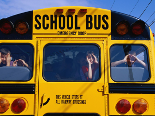 Sfondi School Bus 320x240
