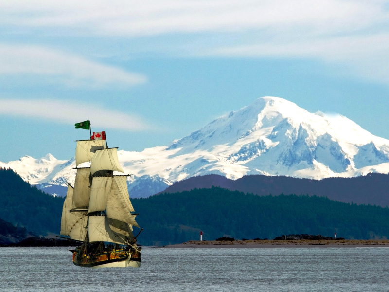 Fondo de pantalla Ship In Canada 800x600