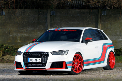 Das MR Car Design Audi RS 3 Sportback Wallpaper 480x320