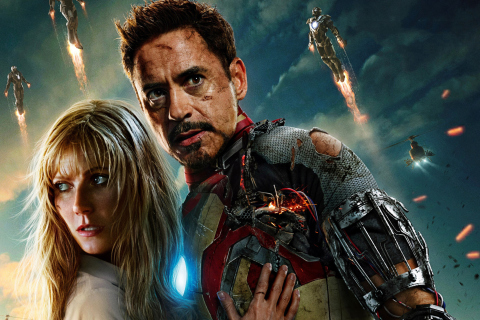 Fondo de pantalla Iron Man 2013 480x320