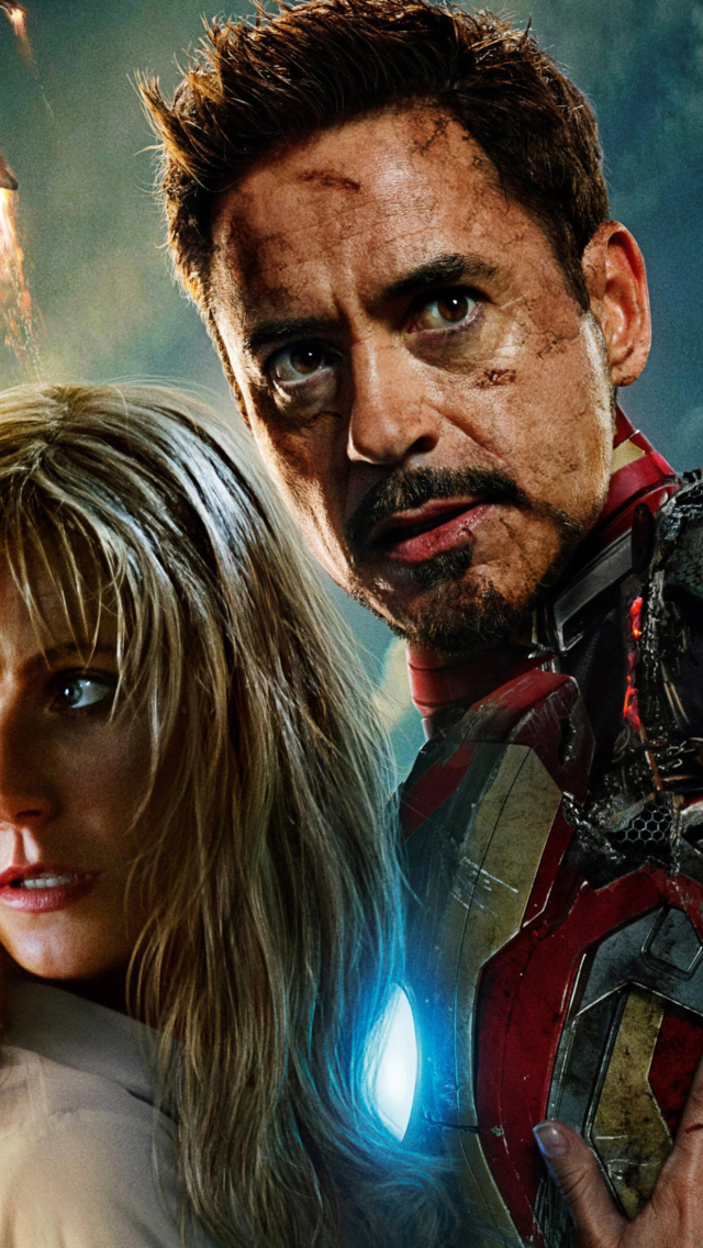 Das Iron Man 2013 Wallpaper 640x1136
