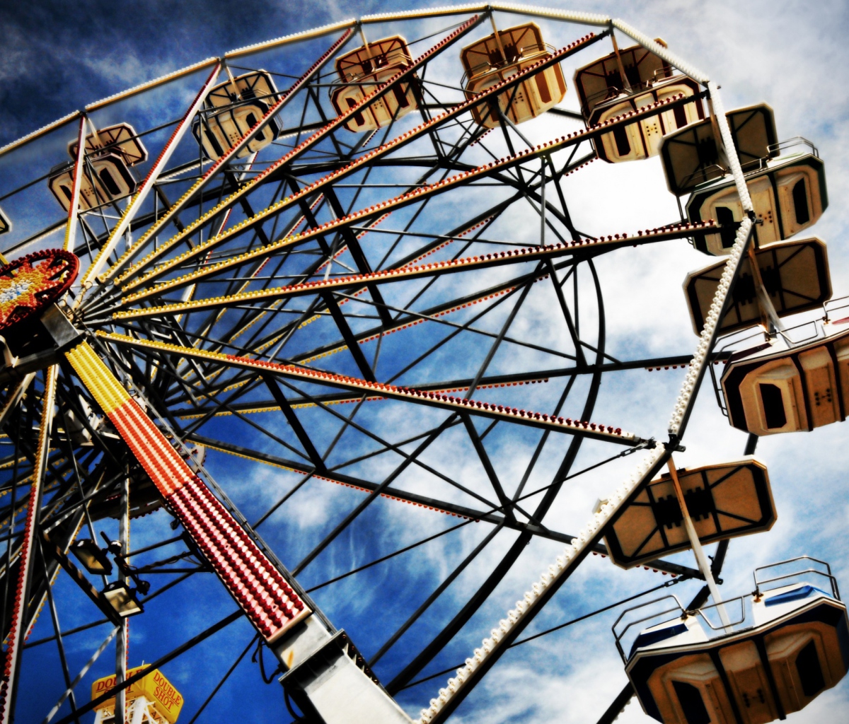 Fondo de pantalla Ferris Wheel 1200x1024
