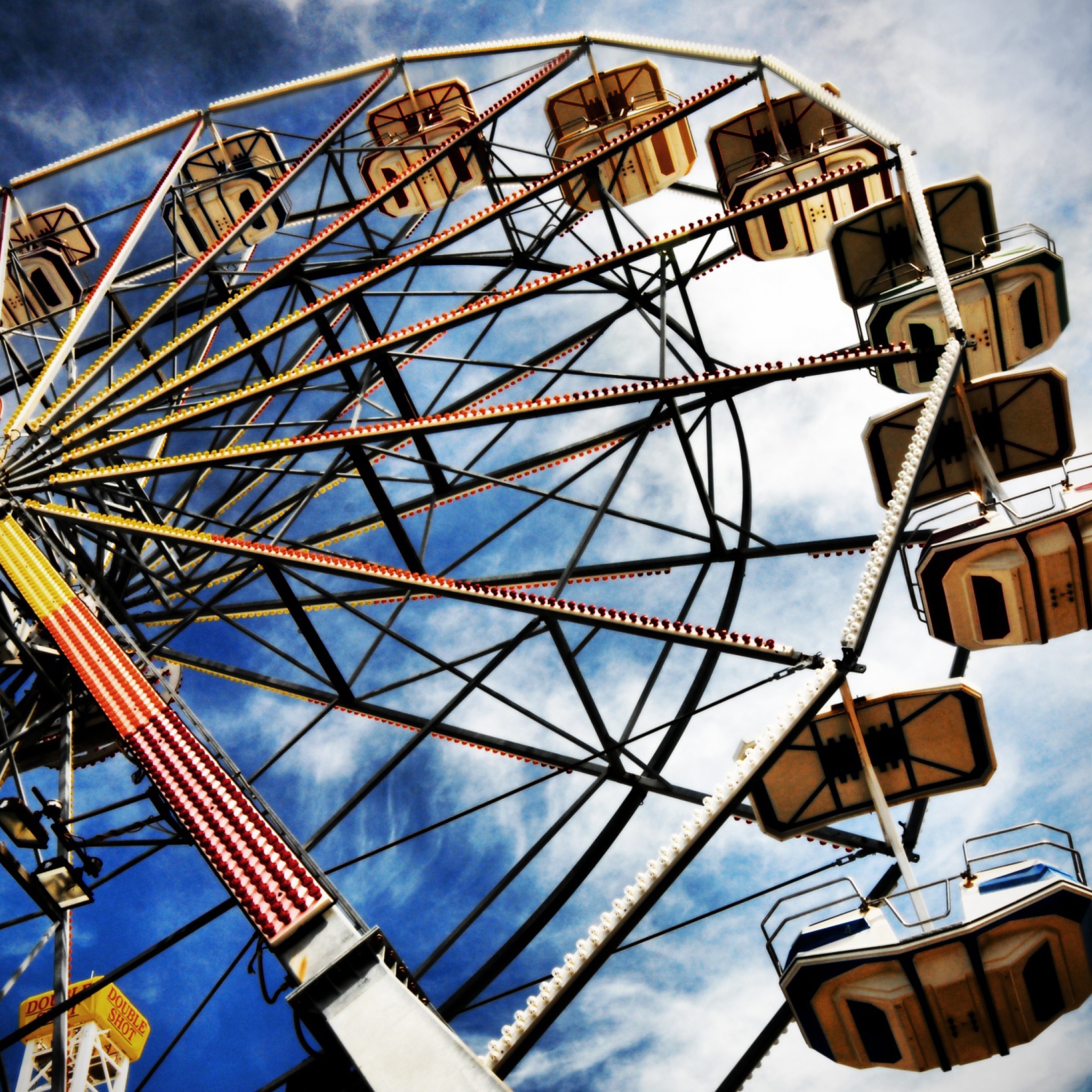 Das Ferris Wheel Wallpaper 2048x2048