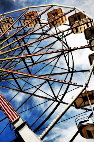Das Ferris Wheel Wallpaper 320x480