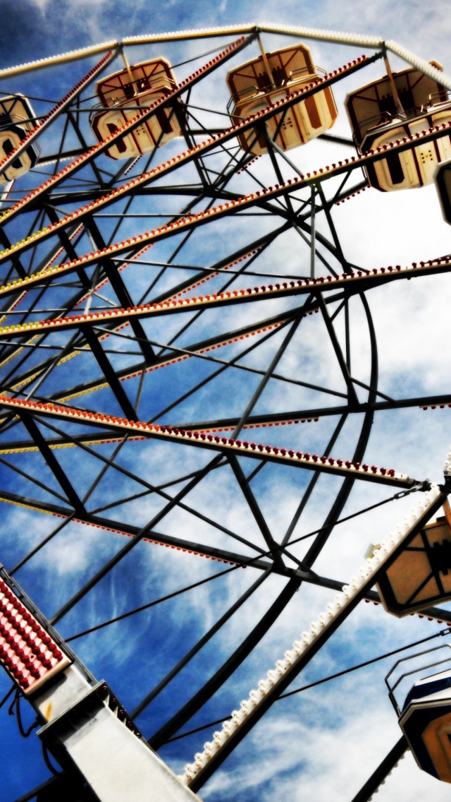 Fondo de pantalla Ferris Wheel 640x1136