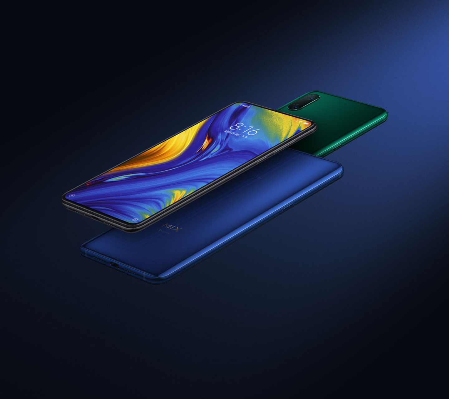 Das Xiaomi Mi Mix 3 6GB Wallpaper 1440x1280