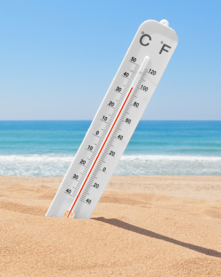 Thermometer on Beach - Fondos de pantalla gratis para Nokia X2-02