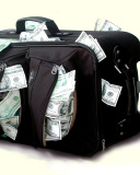 Обои Case with Dollars 128x160