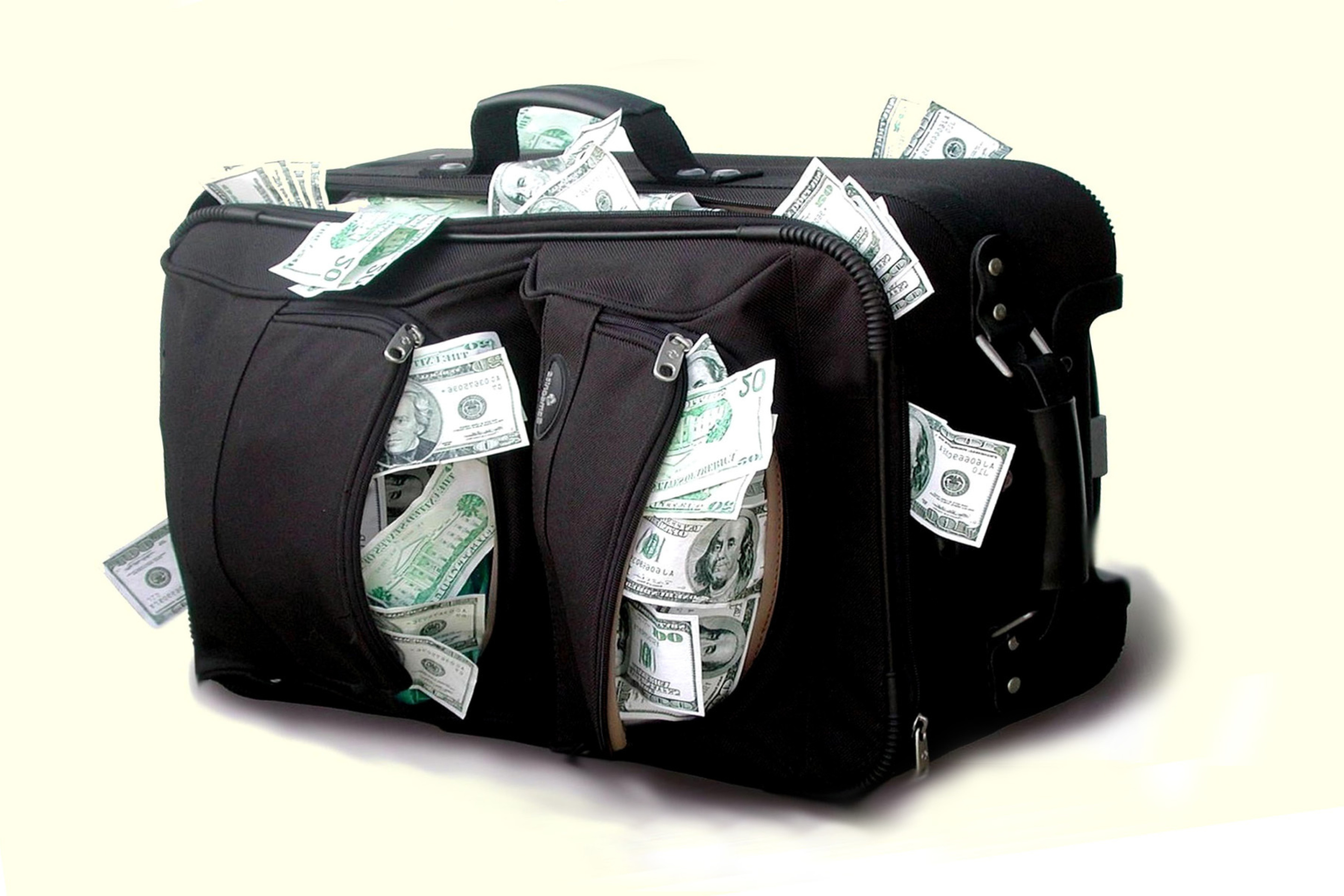 Обои Case with Dollars 2880x1920