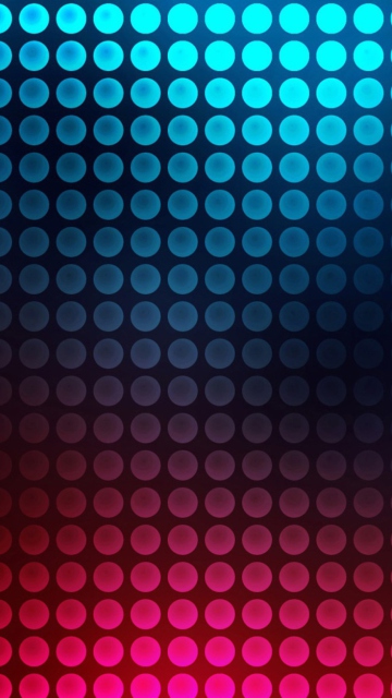 Das Blue Pink Dots Wallpaper 360x640