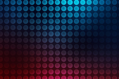 Das Blue Pink Dots Wallpaper 480x320