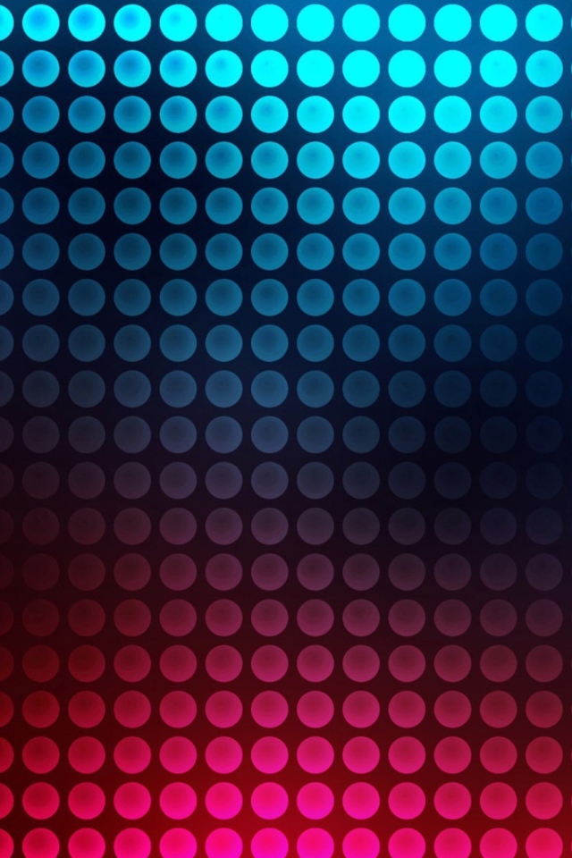 Blue Pink Dots wallpaper 640x960